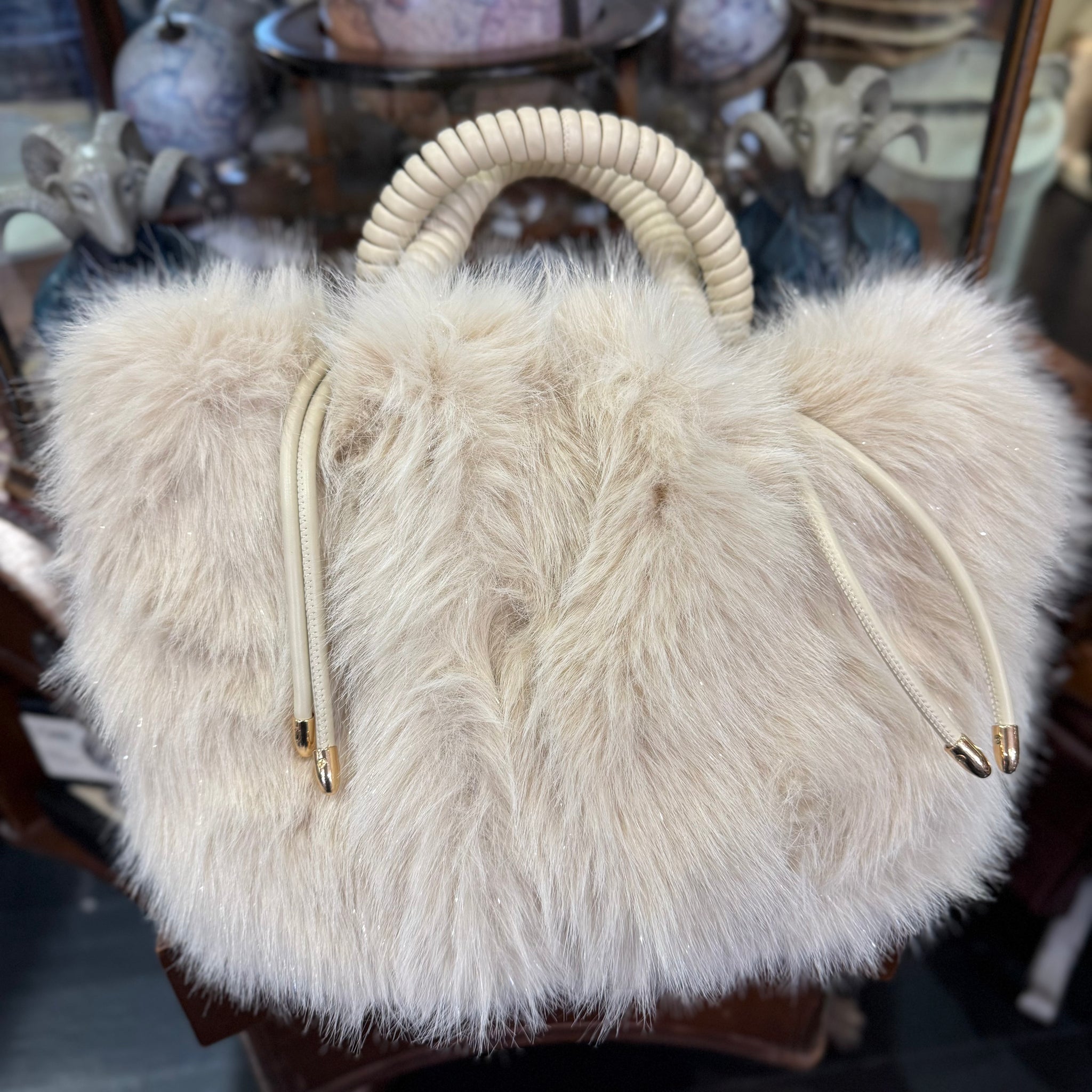 Fifi Fluffy Sparkly Bag
