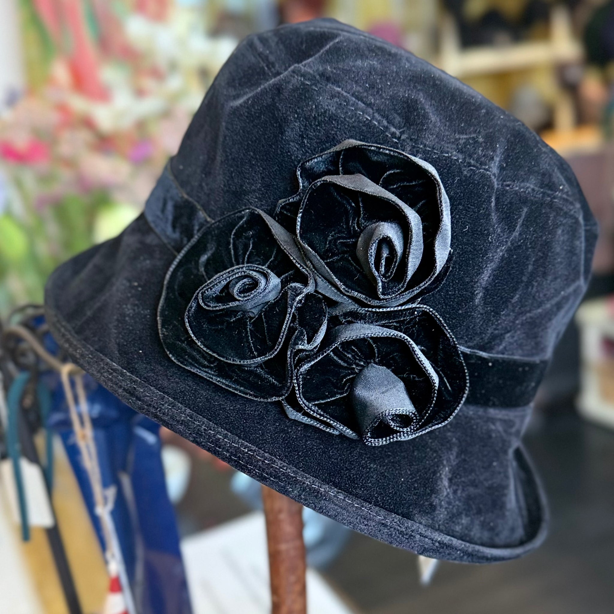 Verity Suedette cloche Hat