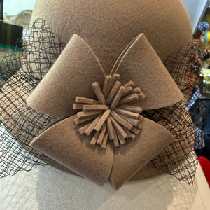 Cerys Wool Felt Cloche Hat
