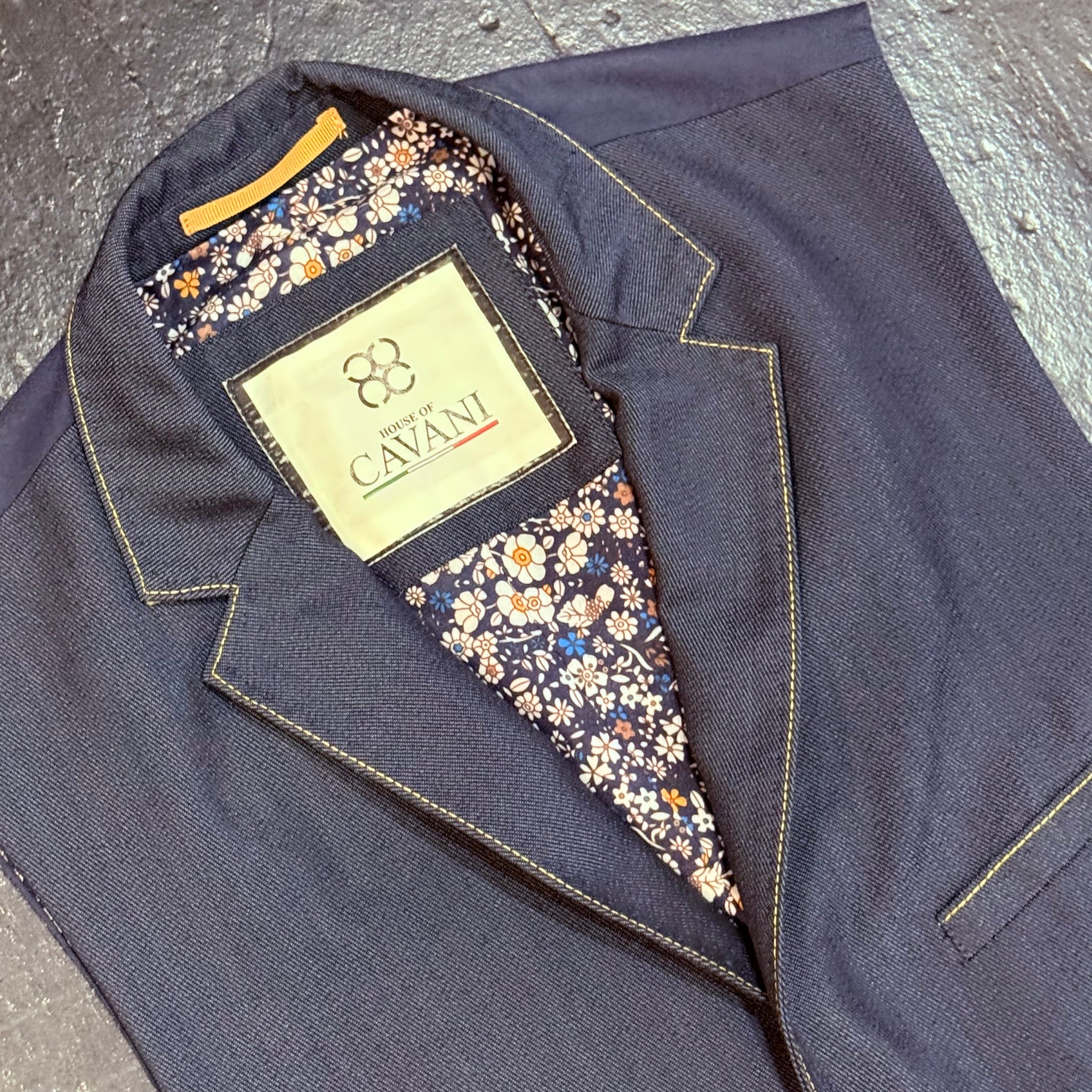 Navy Cavani Waistcoat 36R