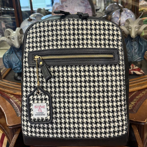 The Alice Ruck Sack Leather & Harris Tweed Bag