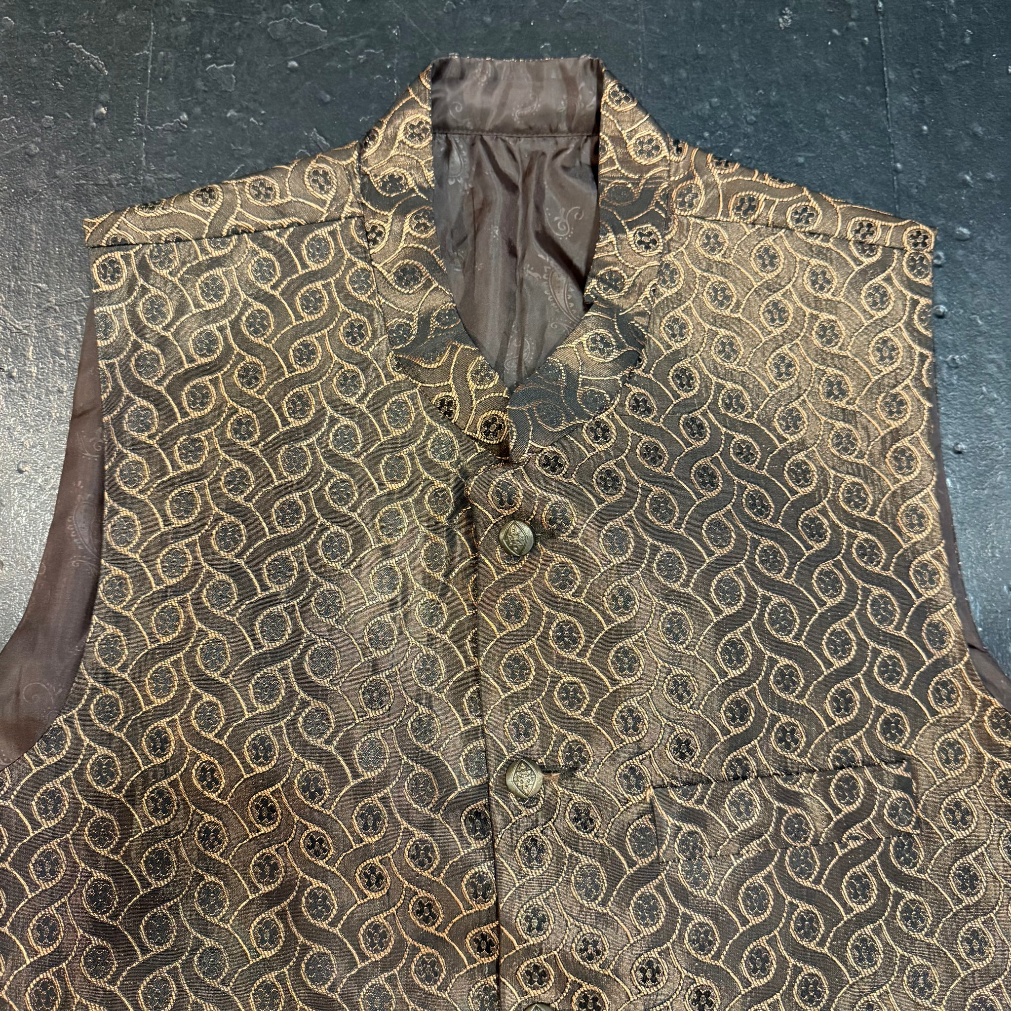 A Jacob Bronze Mandarin Jacket