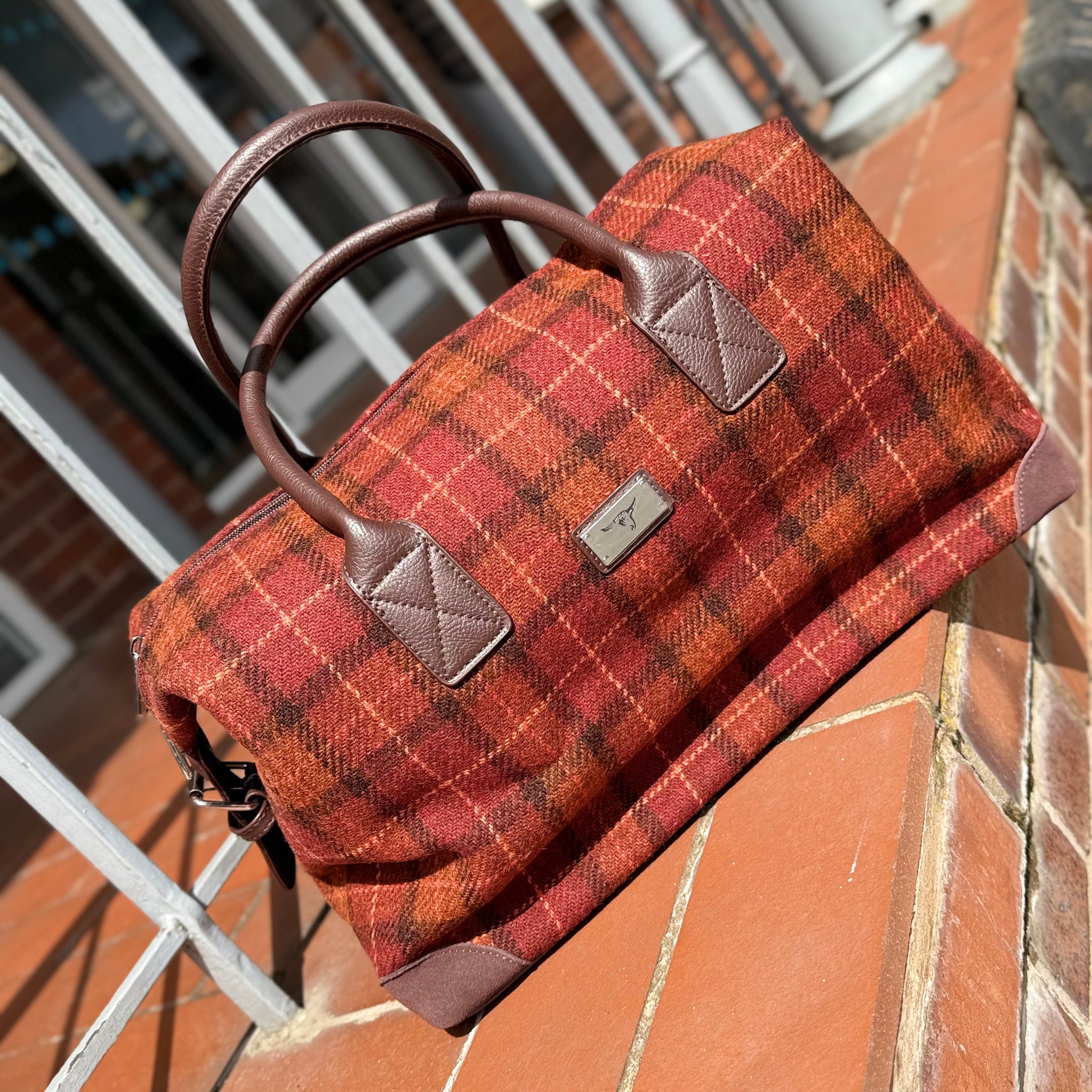 Small Harris Tweed Sammie Travel Bag