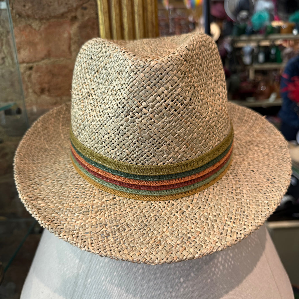 Flemming Seagrass Summer Trilby Hat