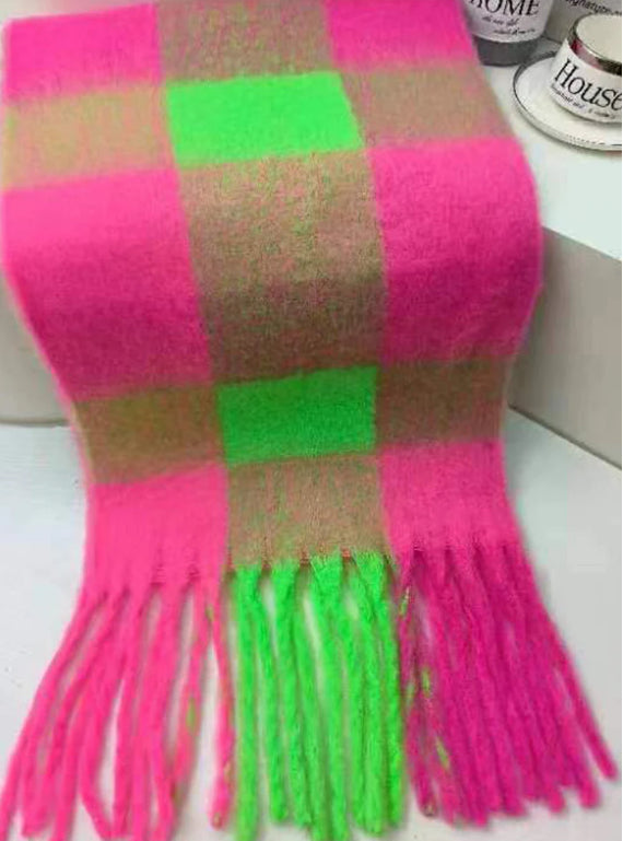 Cosy Thick Fringed Sammie Scarf