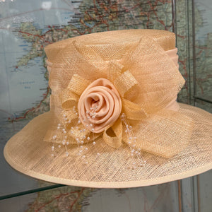 Veronica Special Occassion Hat With Rose