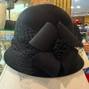 Cerys Wool Felt Cloche Hat