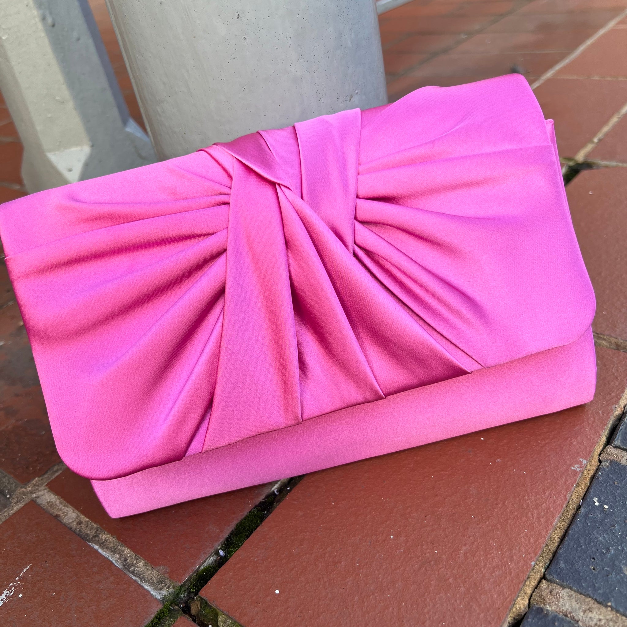 Satin Clutch Bag