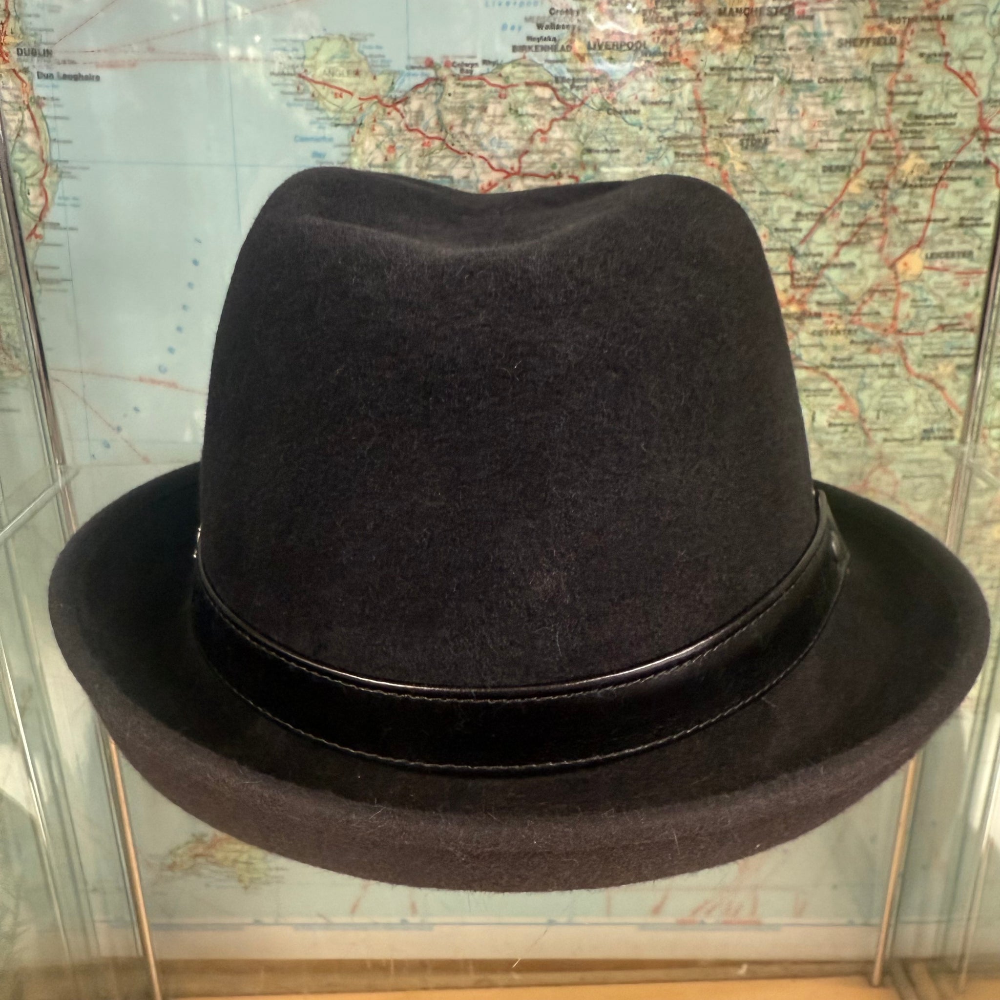 Philip Charcoal Grey Fur felt Trilby Hat