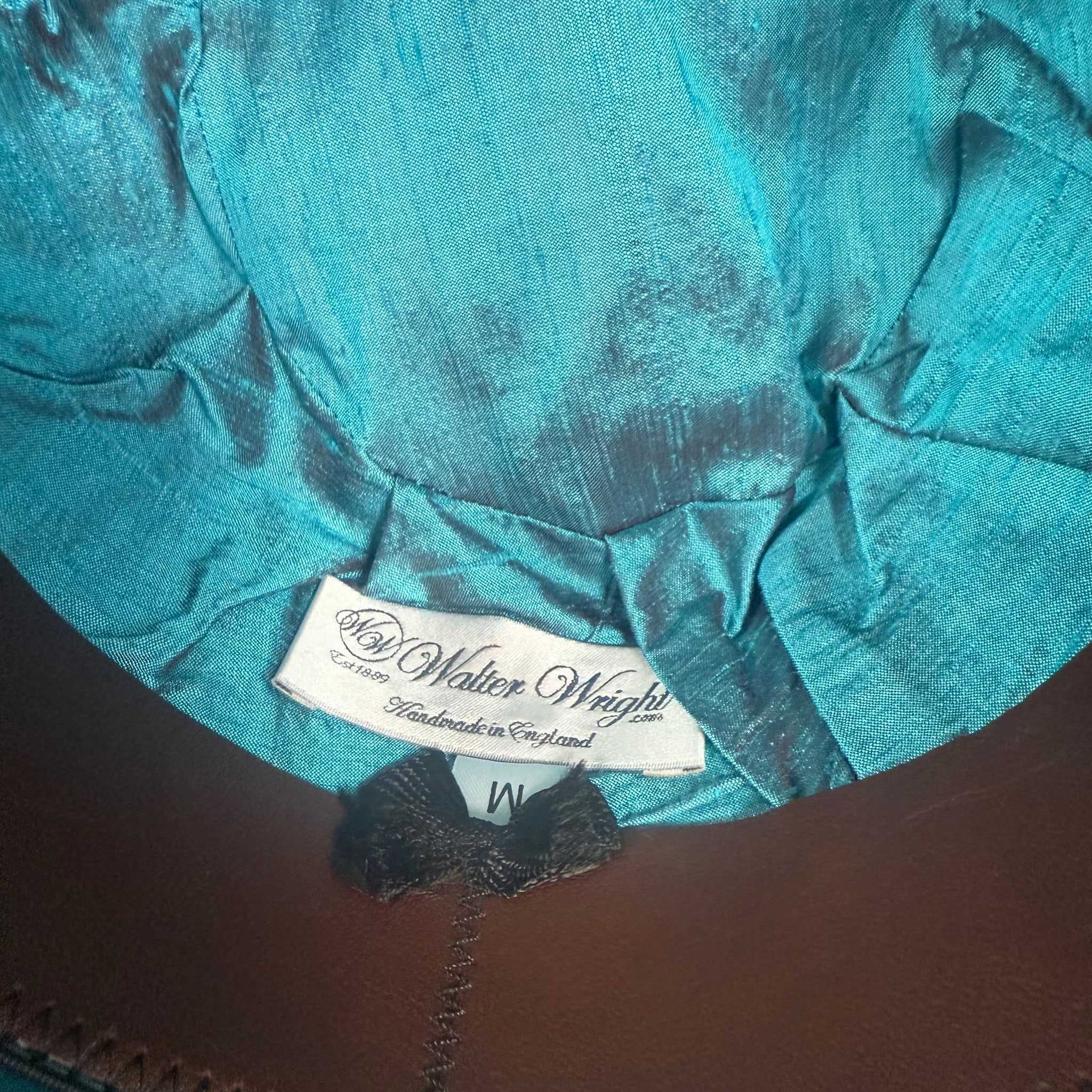 Philip Turquoise Fur Felt Trilby Hat