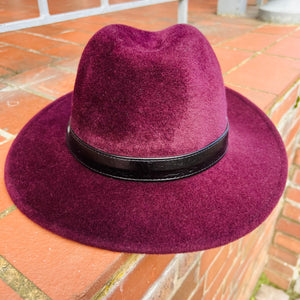 Mulberry Fur Felt Christie’s Fedora Hat