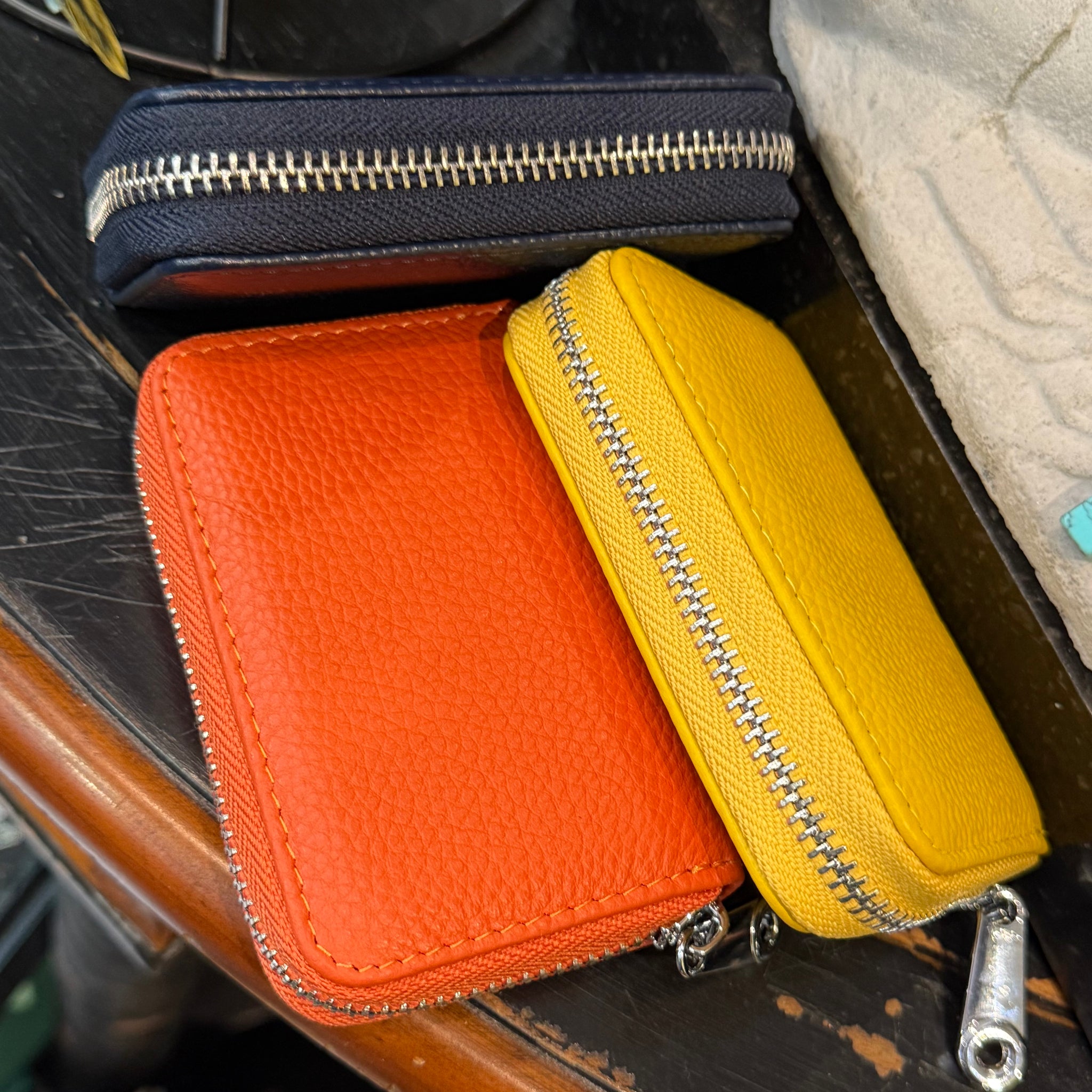 Hudson Zipped Credit Card Holder