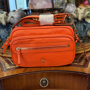 Jennifer Four Zip Crossbody Bag