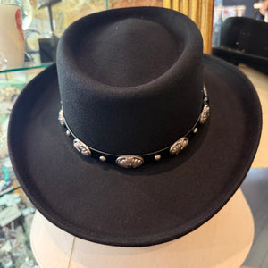 Gambler Hat With Buckle Band