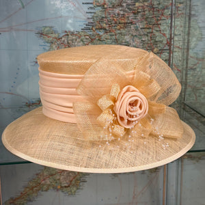 Veronica Special Occassion Hat With Rose