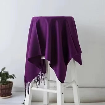 Jasmine Pashmina Fringed Scarf