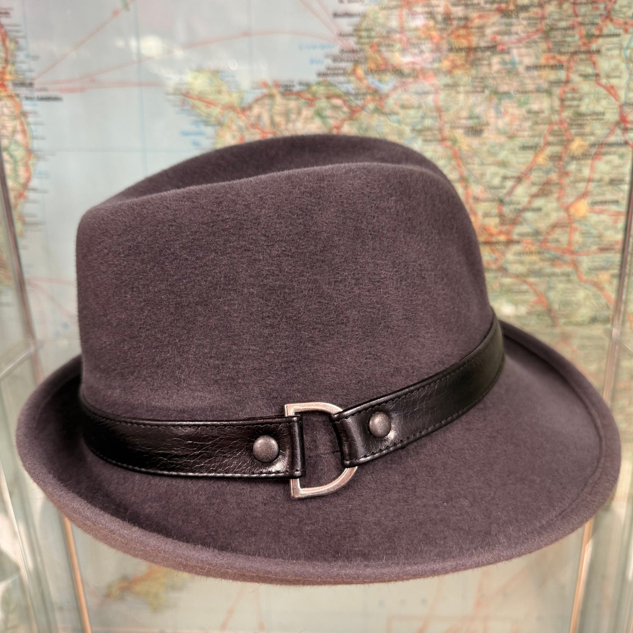 Philip Grey Fur Felt Trilby Hat