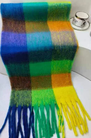 Cosy Thick Fringed Sammie Scarf