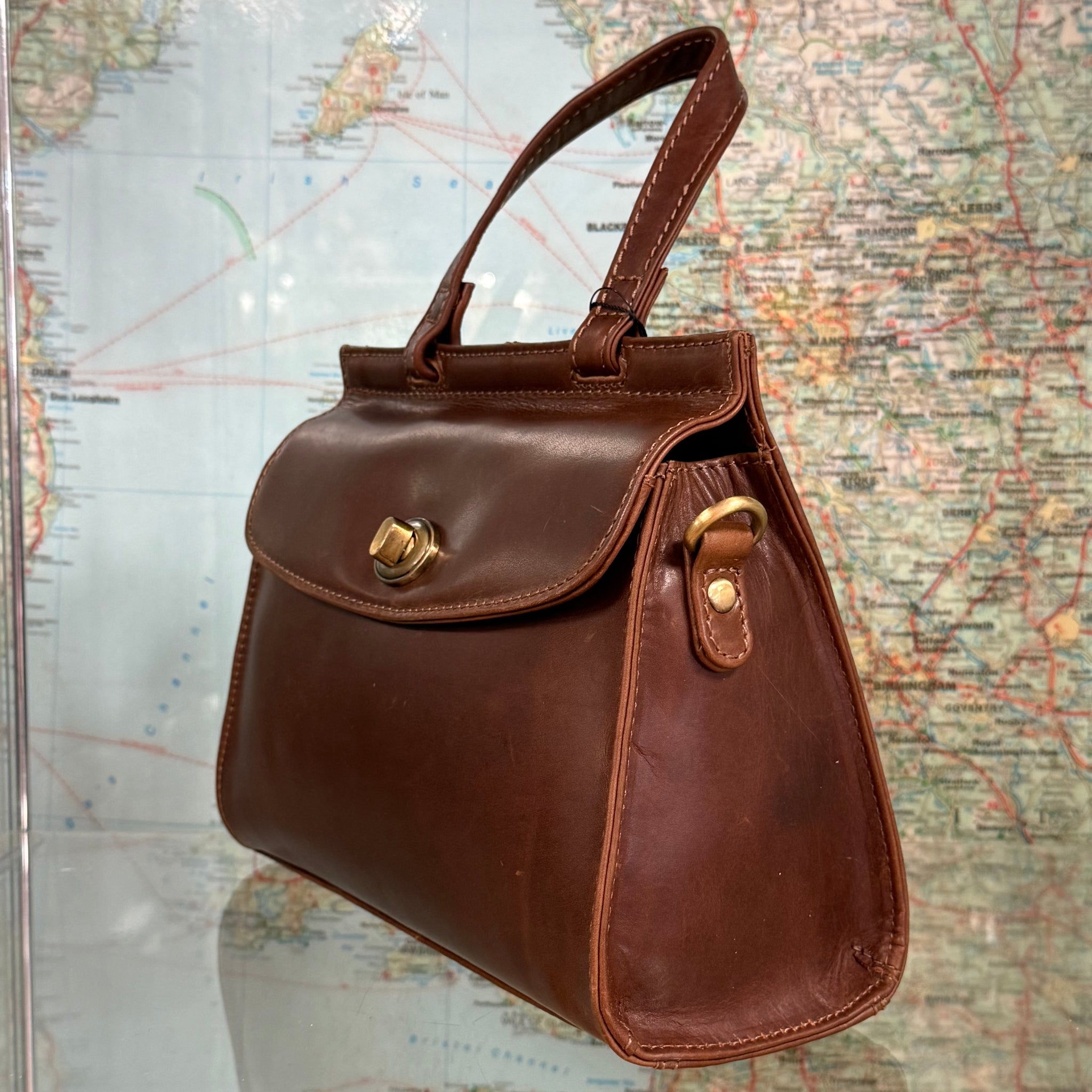 Brigitte Leather Grab Bag
