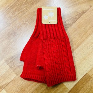 Maggie Wool Knitted Wrist Warmers