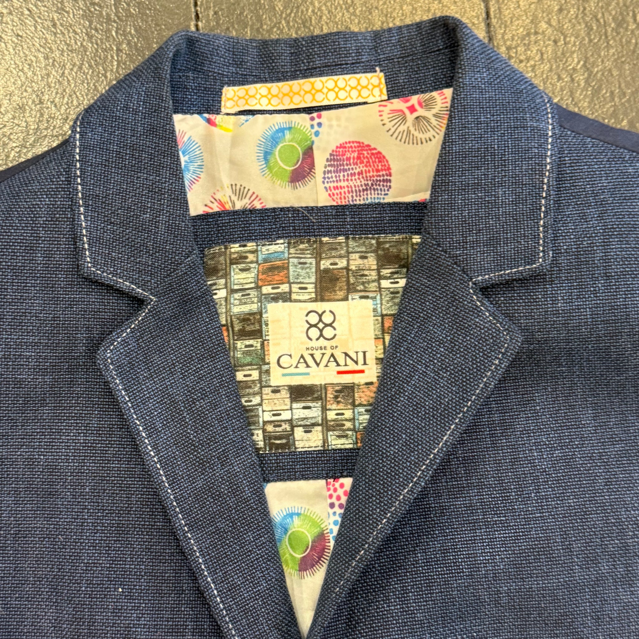 Waistcoat Denim Blue (42R)