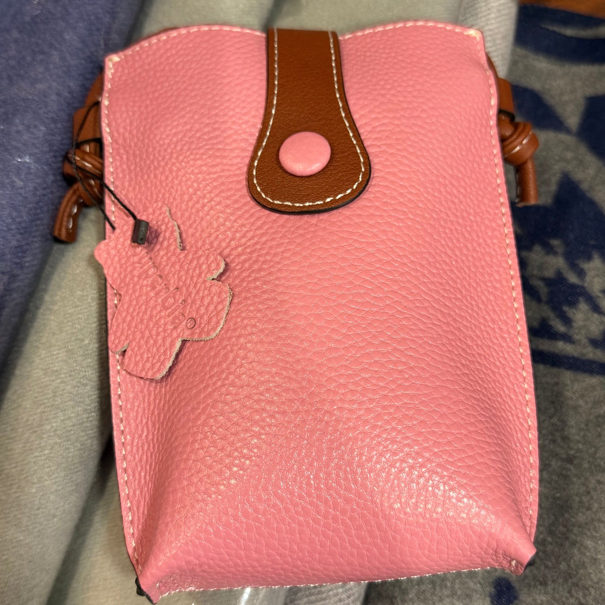 Ziggy Leather Phone Crossbody Bag