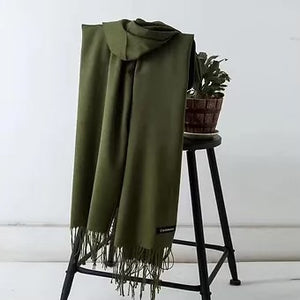 Jasmine Pashmina Fringed Scarf