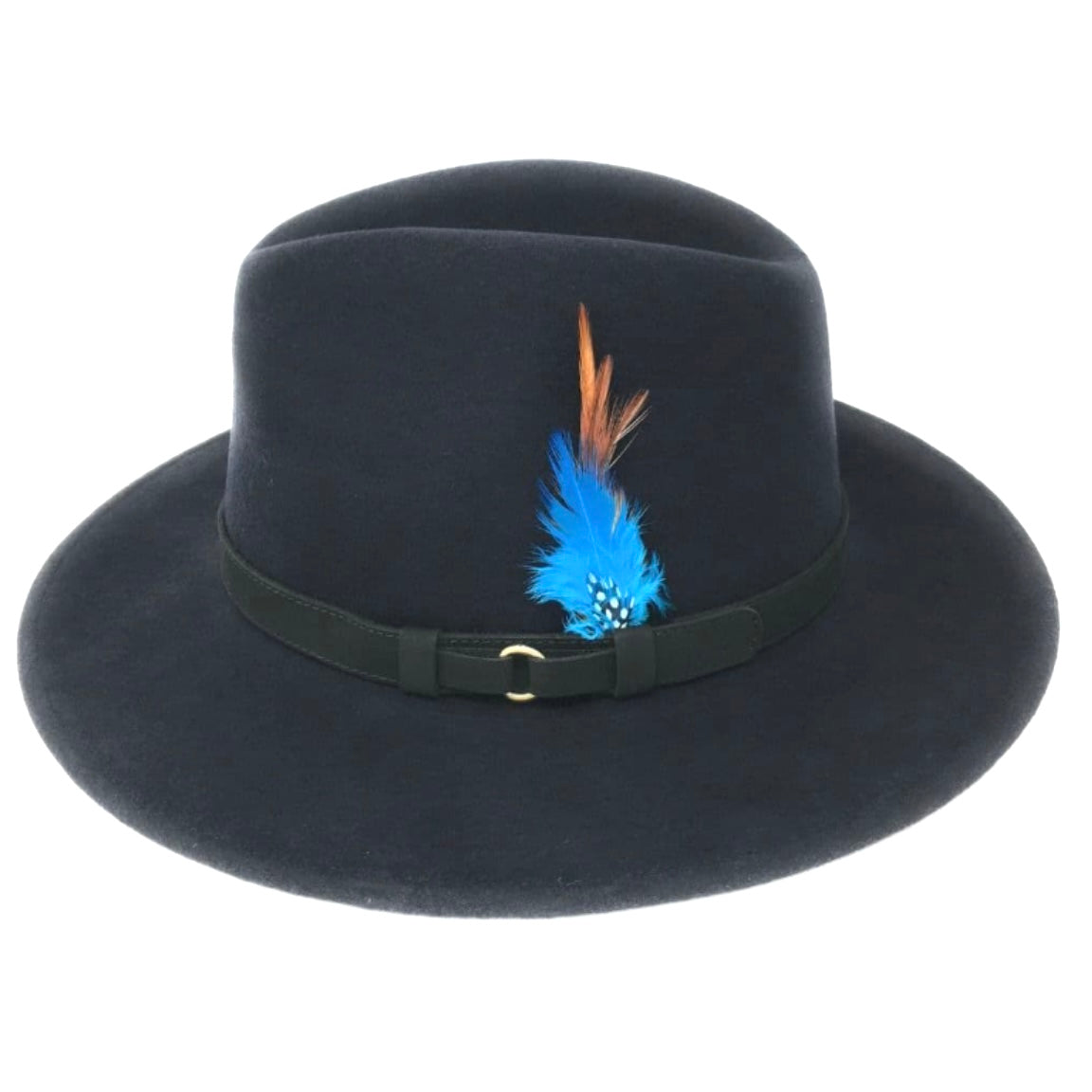 Ranger Style Wool Fedora Hat