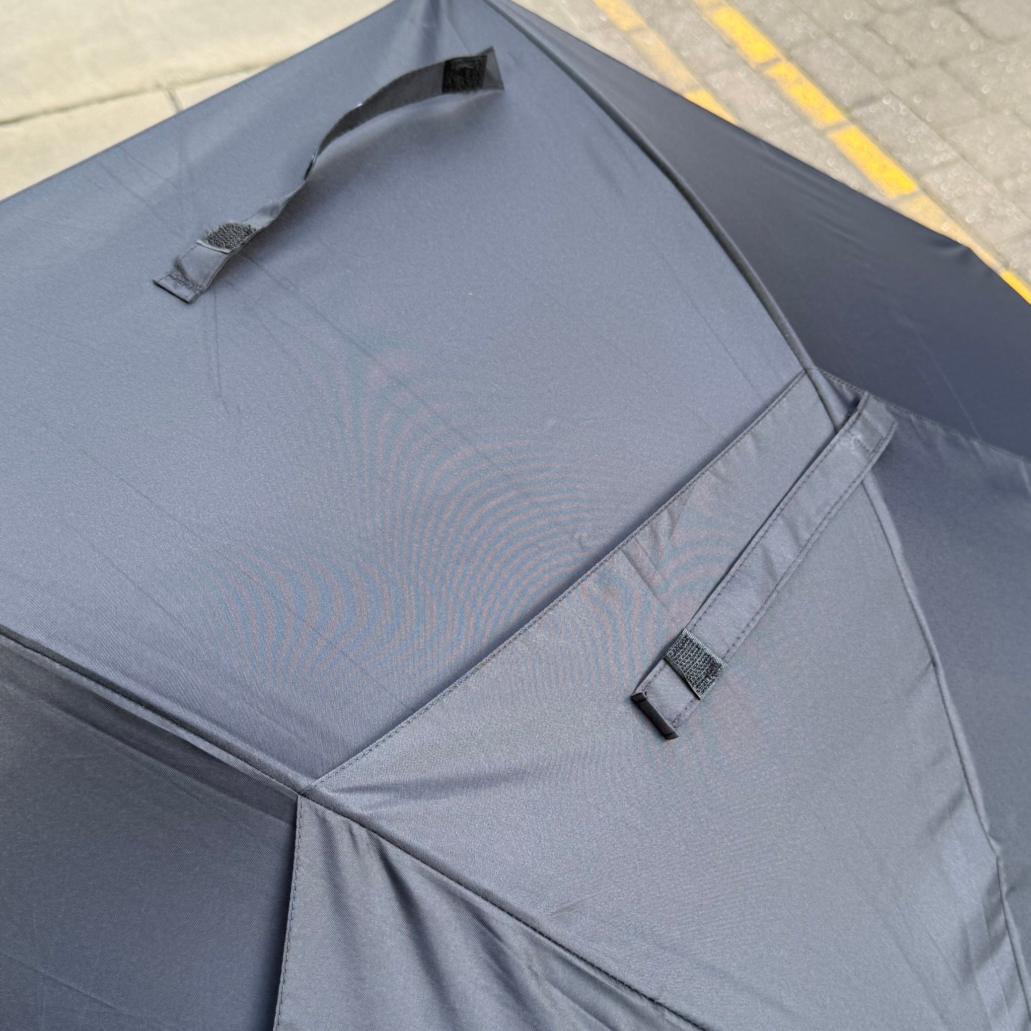 Gents Storm King Black Umbrella 120