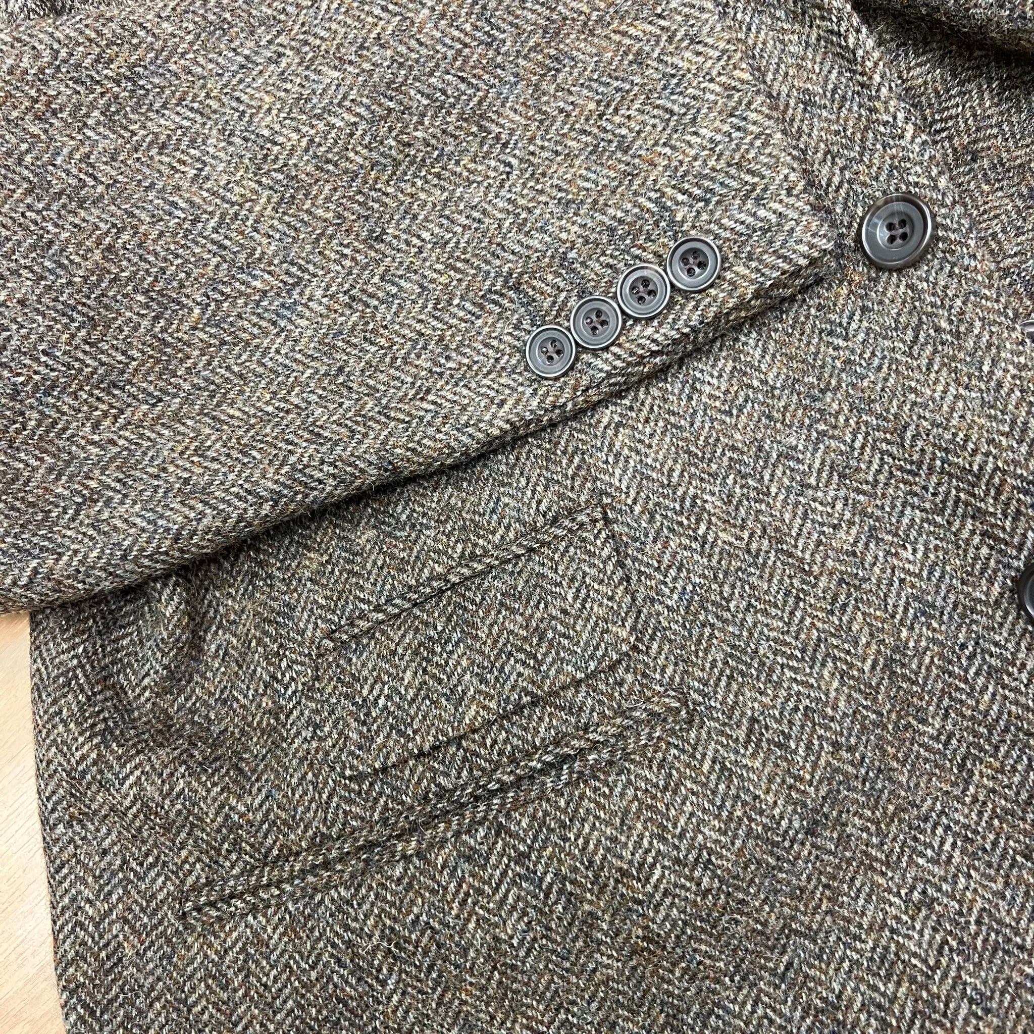 Yorkdale Brown Tweed Jacket (Large)