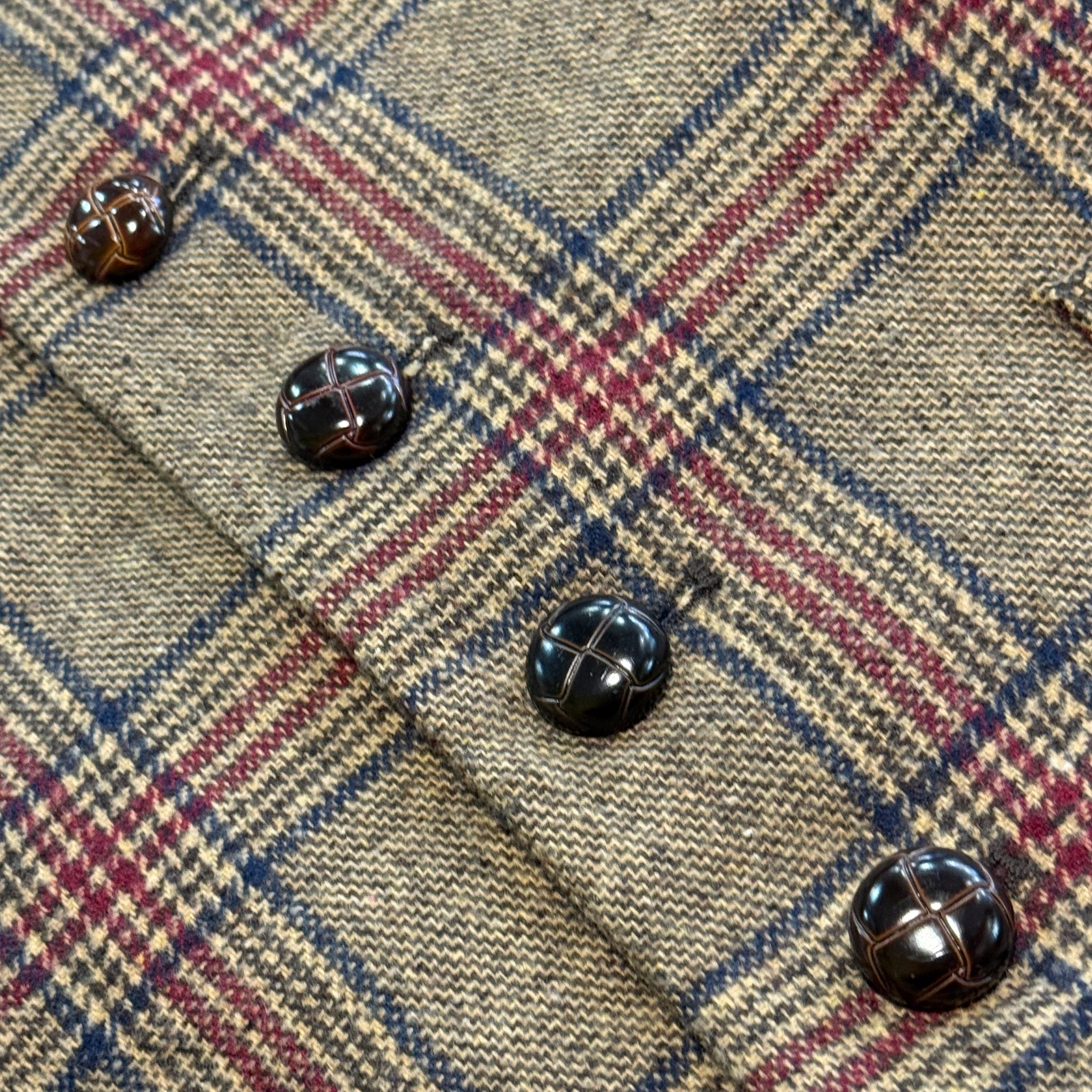 Brown Tweed Waistcoat by Joe Browns 46R