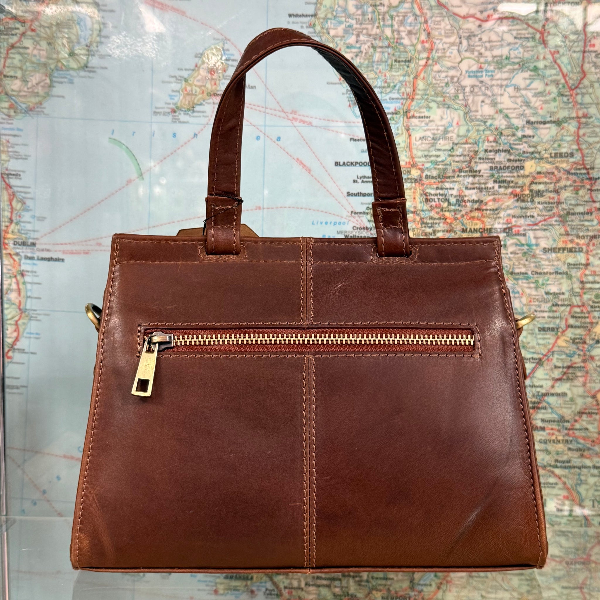 Brigitte Leather Grab Bag