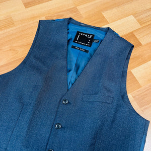 Navy Waistcoat by Topman 40R