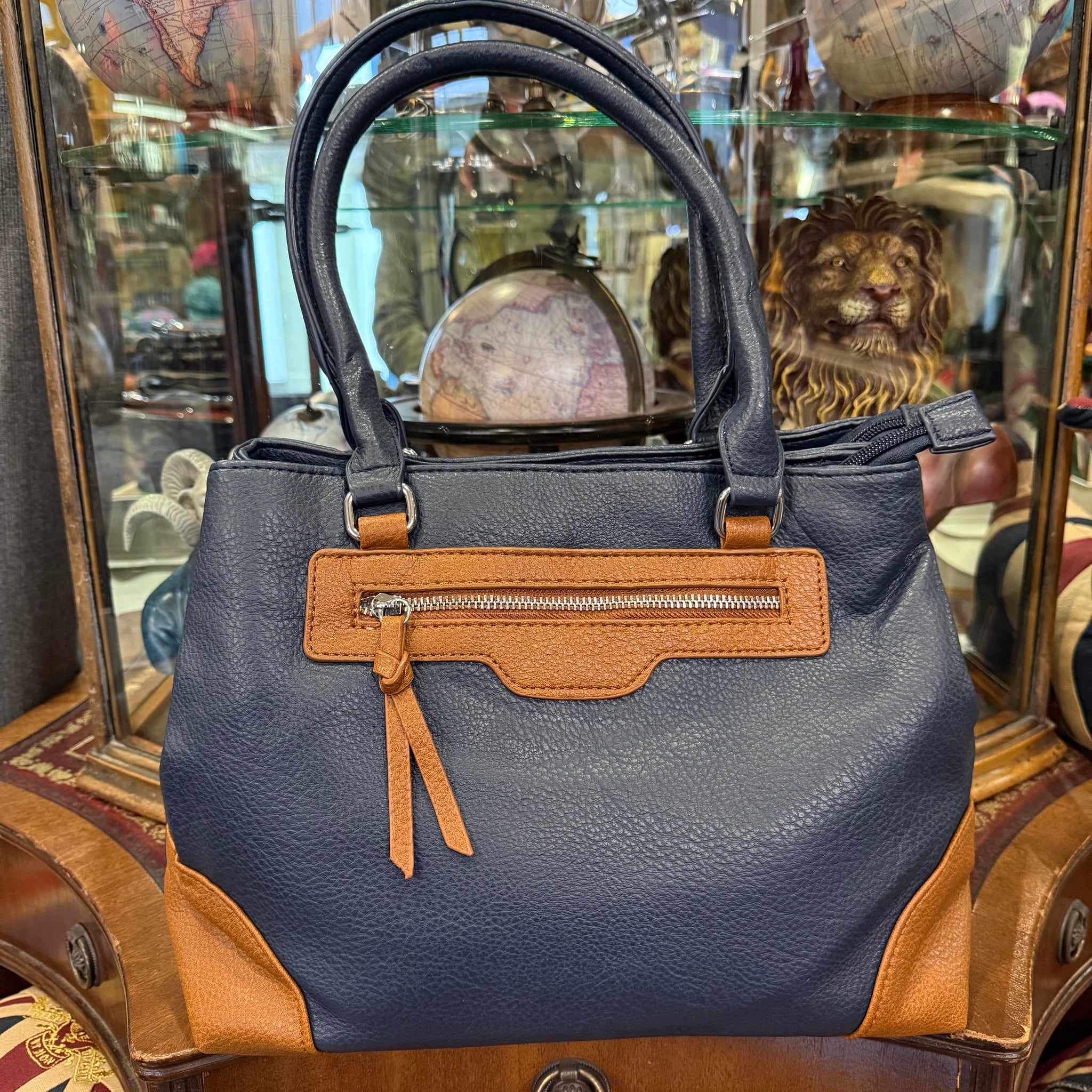 Lily Two-Tone Shoulder Bag