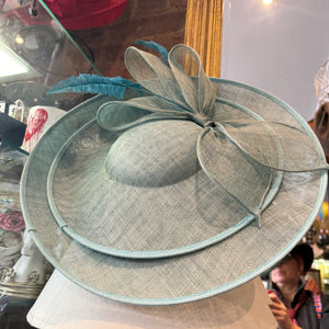 Sinamay Hat with Large Bow
