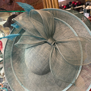 Sinamay Hat with Large Bow