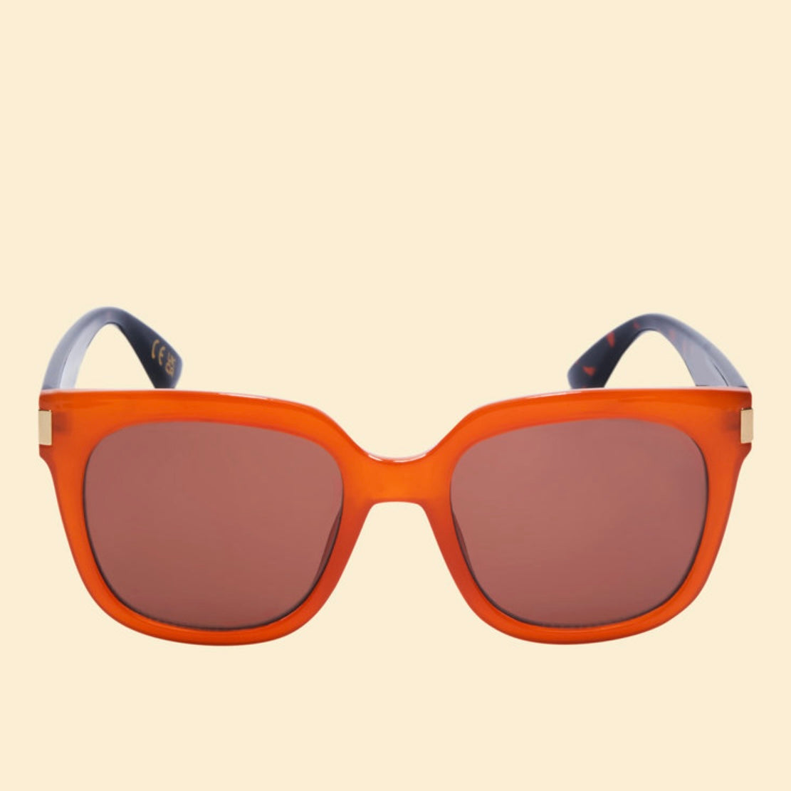 Kiona Ltd Ed.  Mandarin & Tortoiseshell Sunglasses