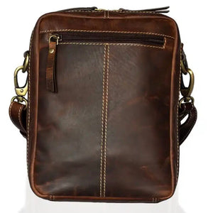 Deacon Leather Messenger Bag