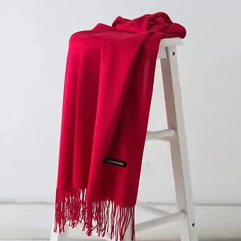 Jasmine Pashmina Fringed Scarf