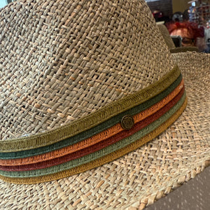 Flemming Seagrass Summer Trilby Hat