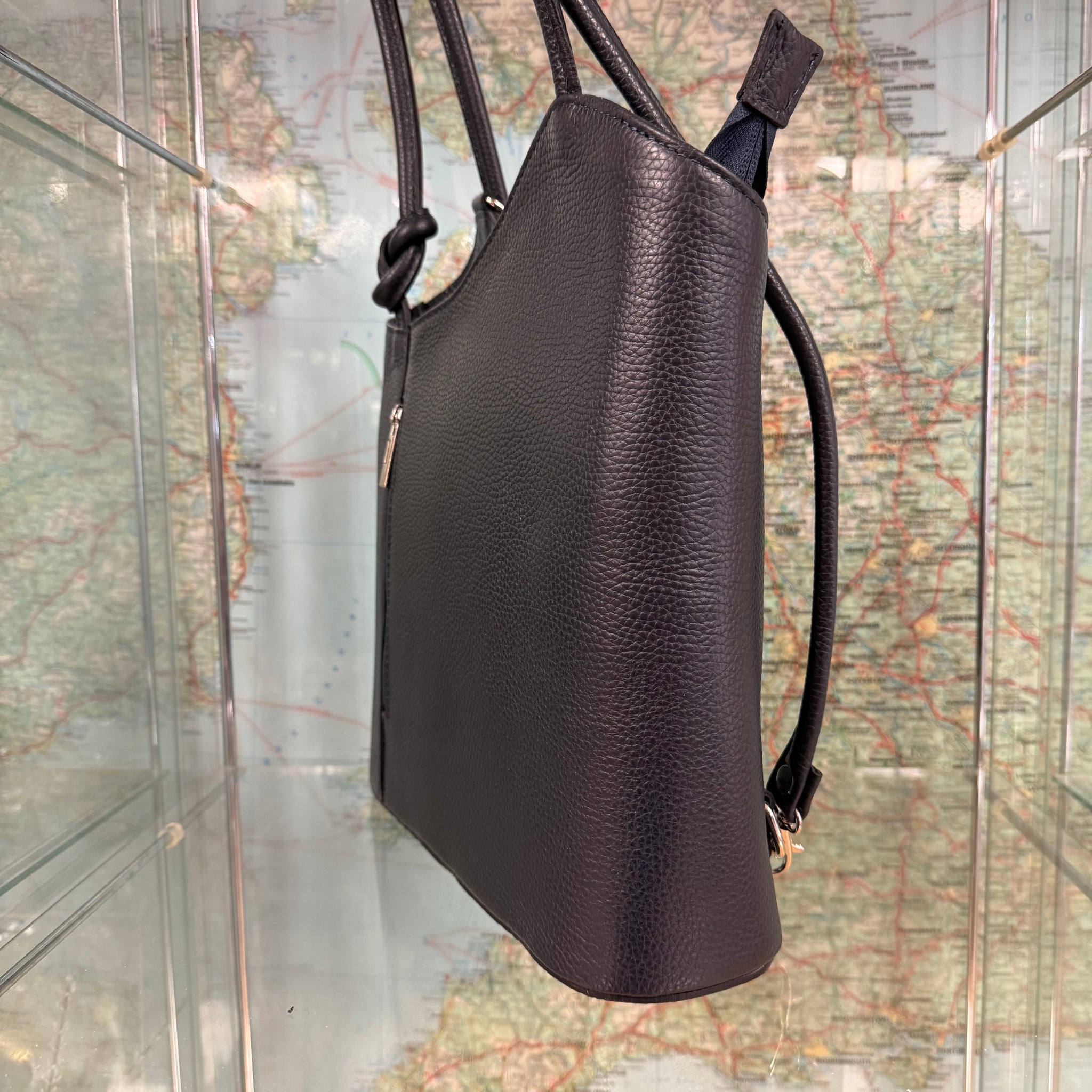 April  Leather Backpack / Shoulder Bag