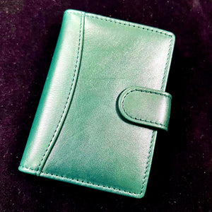 Genuine Marina Leather Mini Credit Card Holder