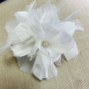 Alicia Feather Corsage