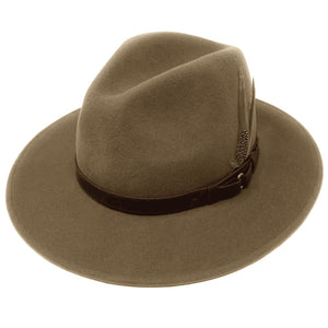 Ranger Style Wool Fedora Hat