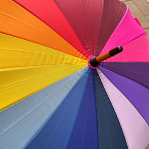 Umbrella - Rainbow - Manual Open