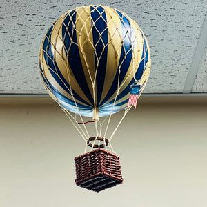 Blue Stripe Balloon Mobile