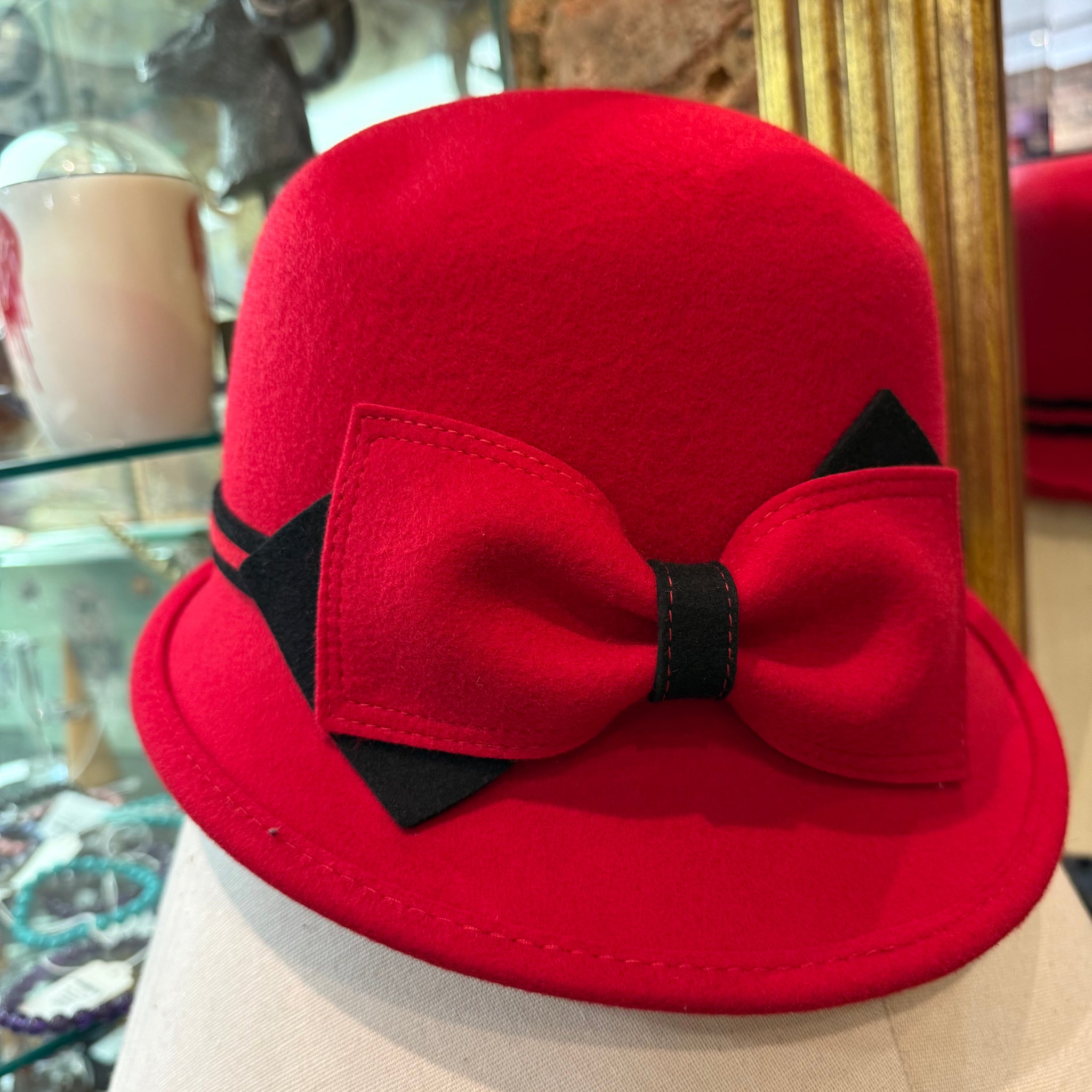 Wool Felt Mandy Cloche Hat