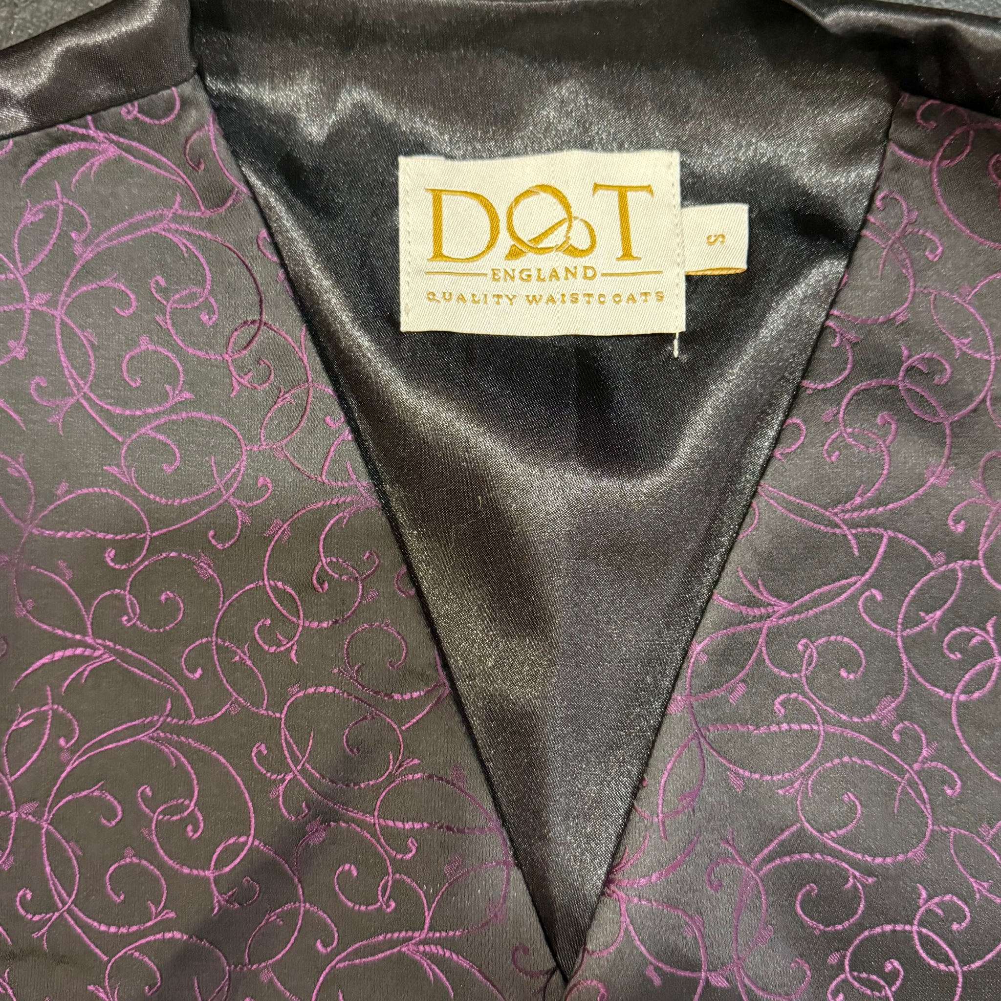 Black and Purple Waistcoat by DQT (Small)
