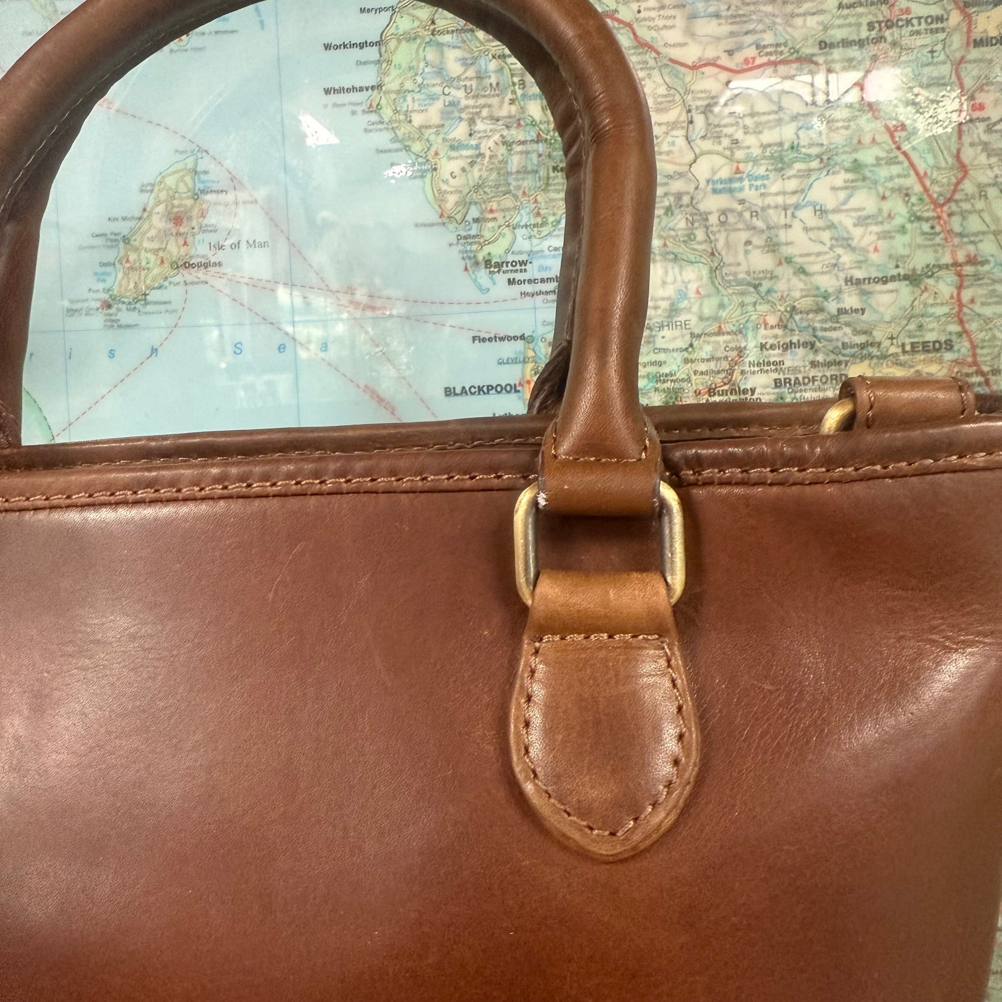 Leather Marianne Grab Bag