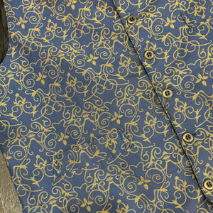 Navy/Gold Waistcoat by Historical Emporium (L)